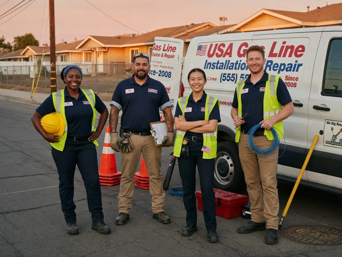 Gas Line Installation company in Grace, MS